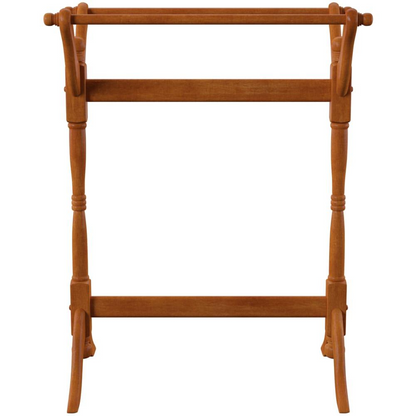Oak Blanket/Quilt Rack