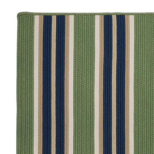 Mesa Stripe - Harbor Green 3'x5'
