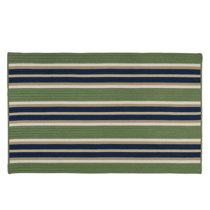 Mesa Stripe - Harbor Green 3'x5'