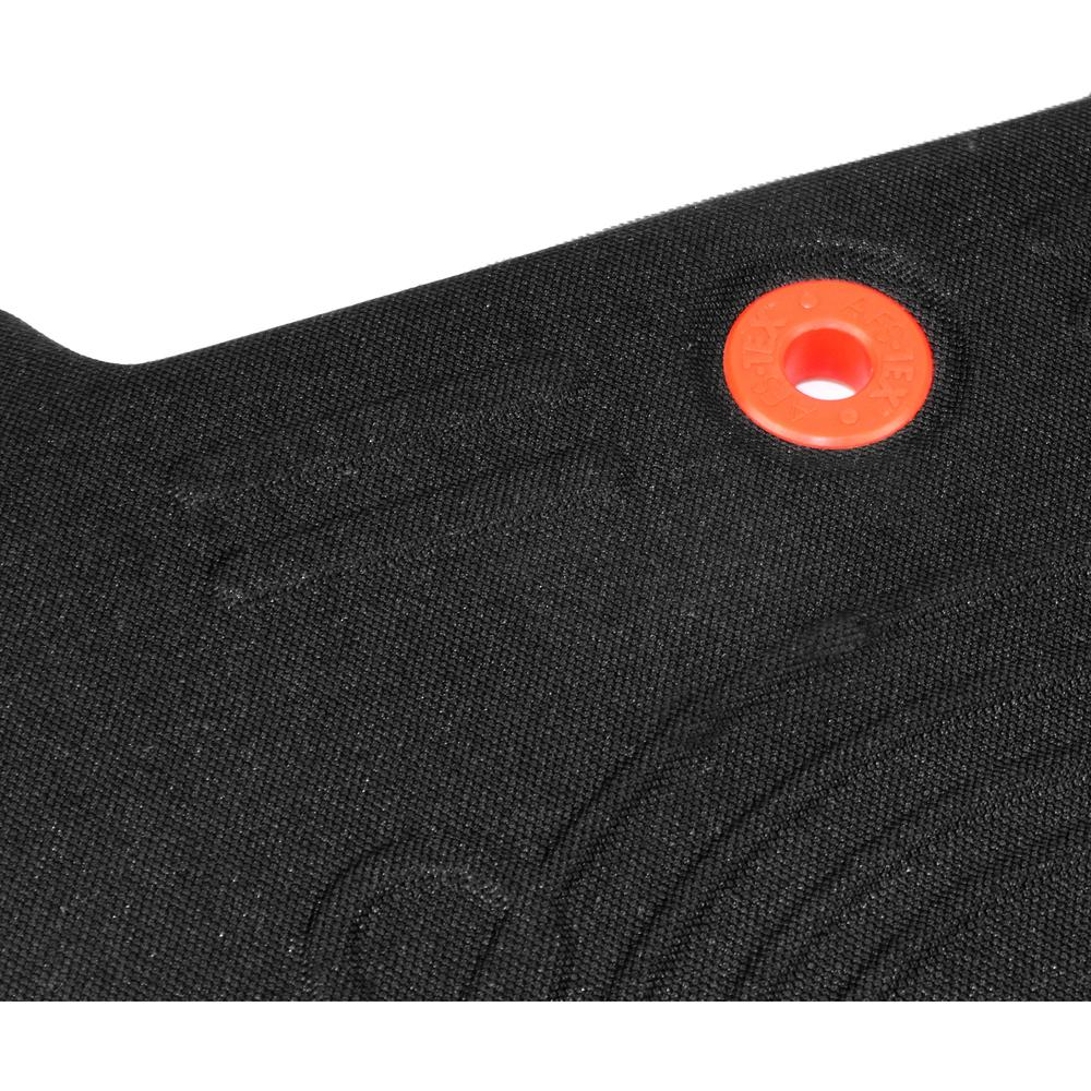 AFS-TEX 5000X Black Active Anti-Fatigue Mat - 26" x 36" - Floor, Stand-up Desk, Office - 36" Length x 26" Width x 2" Depth x 2" Thickness - Rectangle - Polyester - Black
