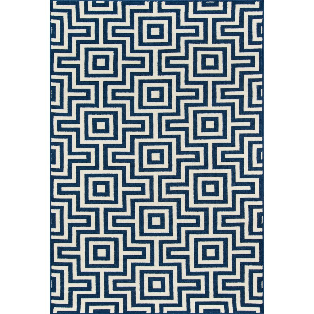 Baja Area Rug, Navy, 8'6" X 13'