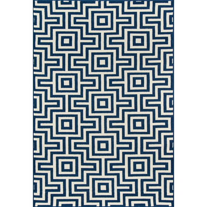 Baja Area Rug, Navy, 8'6" X 13'