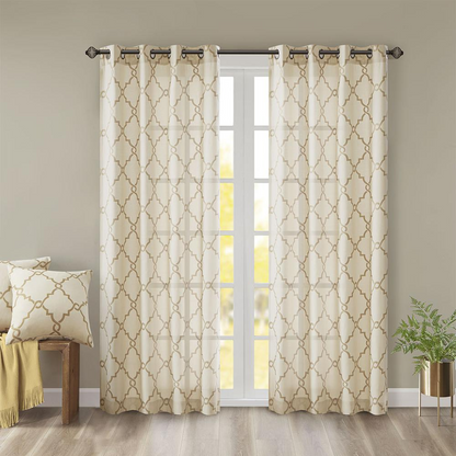 68% Polyester 29% Cotton 3% Rayon Fretwork Printed Panel,MP40-3598