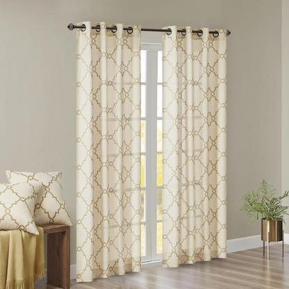 68% Polyester 29% Cotton 3% Rayon Fretwork Printed Panel,MP40-3598