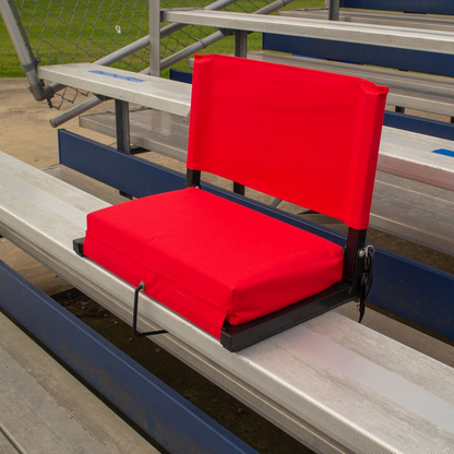 Stadium Chairs for Bleachers w/ Back Support