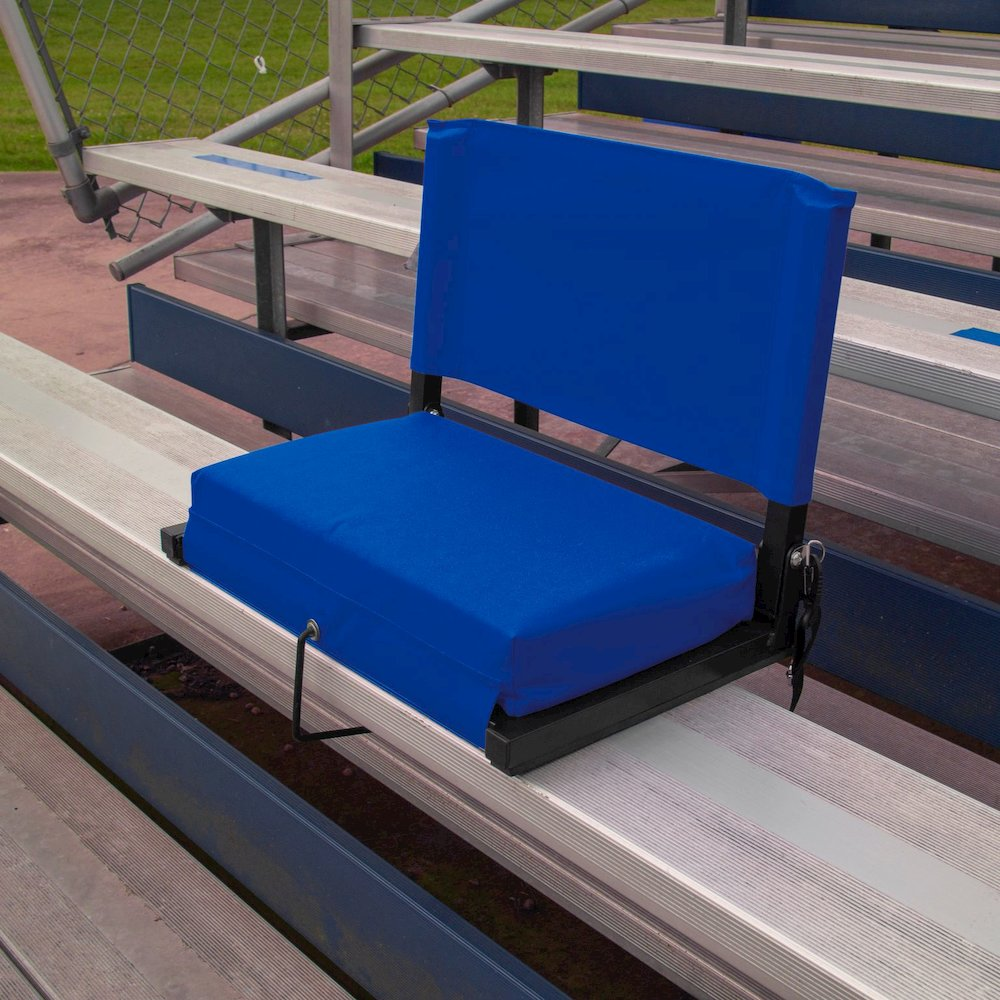 Stadium Chairs for Bleachers with Back Support