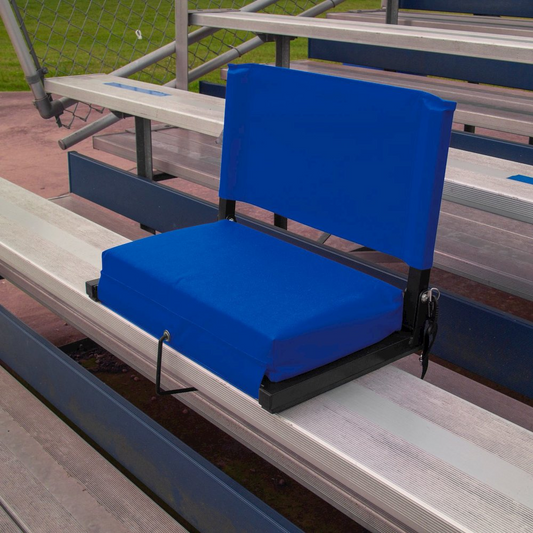 Stadium Chairs for Bleachers with Back Support