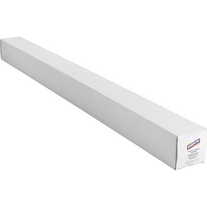 Genuine Joe Banquet-Size Plastic Tablecover - 300 ft Length x 40" Width - Plastic - White - 1 / Roll