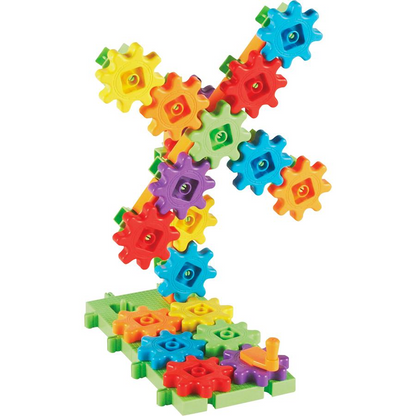 Gears!Gears!Gears! Beginner's Building Set - Theme/Subject: Learning - Skill Learning: Early Skill Development - 3-10 Year - 95 Pieces
