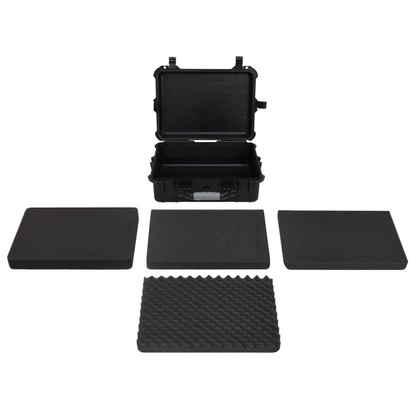 vidaXL Portable Flight Case Black 20.5"x15.7"x7.5" PP