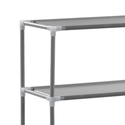 vidaXL 3-Tier Storage Rack over Toilet Silver 20.9"x11"x66.5"