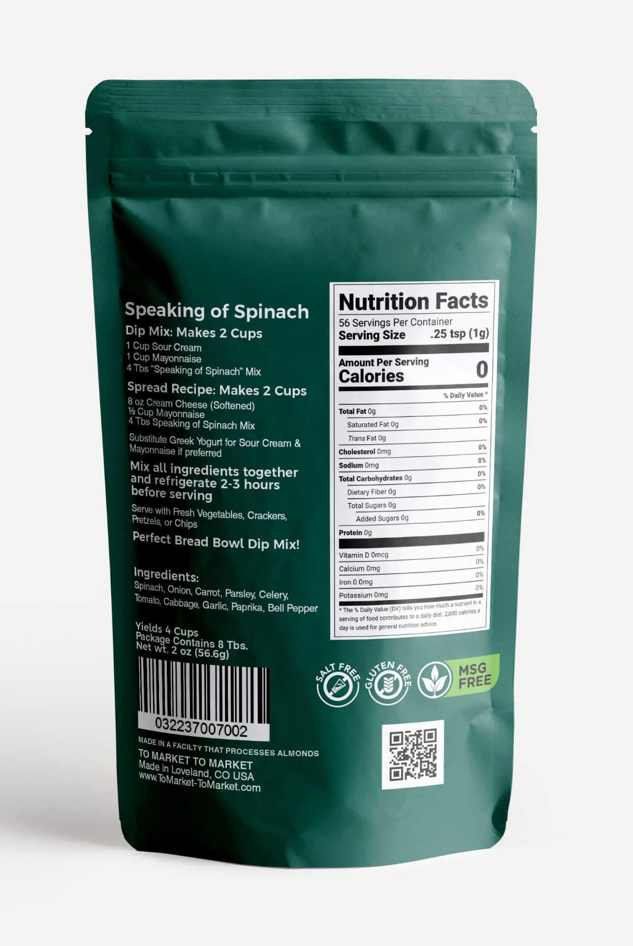 Speaking of Spinach - Wholesale