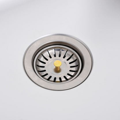 vidaXL Camping Sink Double Basins with Tap Stainless Steel