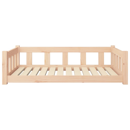vidaXL Dog Bed 41.5"x29.7"x11" Solid Wood Pine