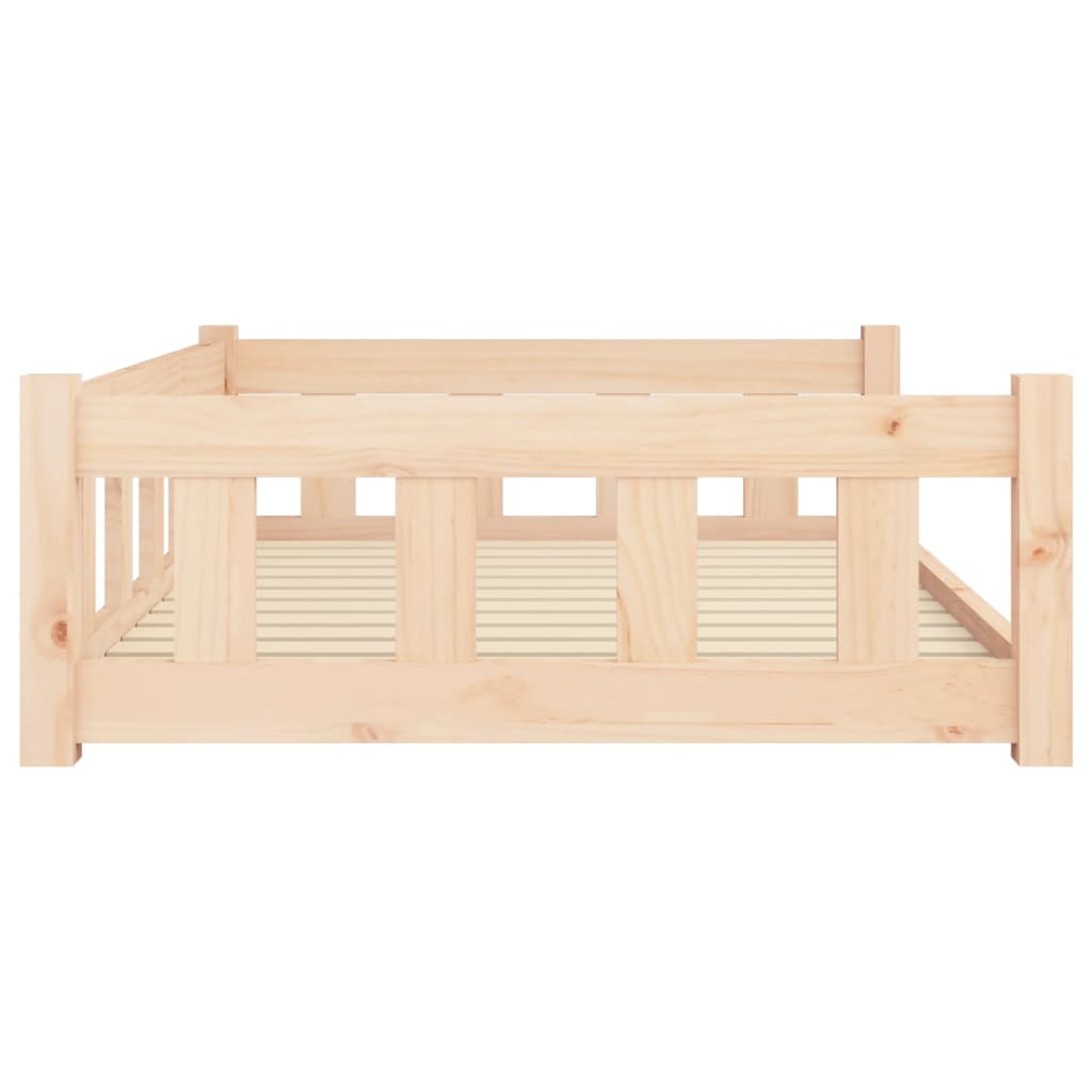 vidaXL Dog Bed 41.5"x29.7"x11" Solid Wood Pine