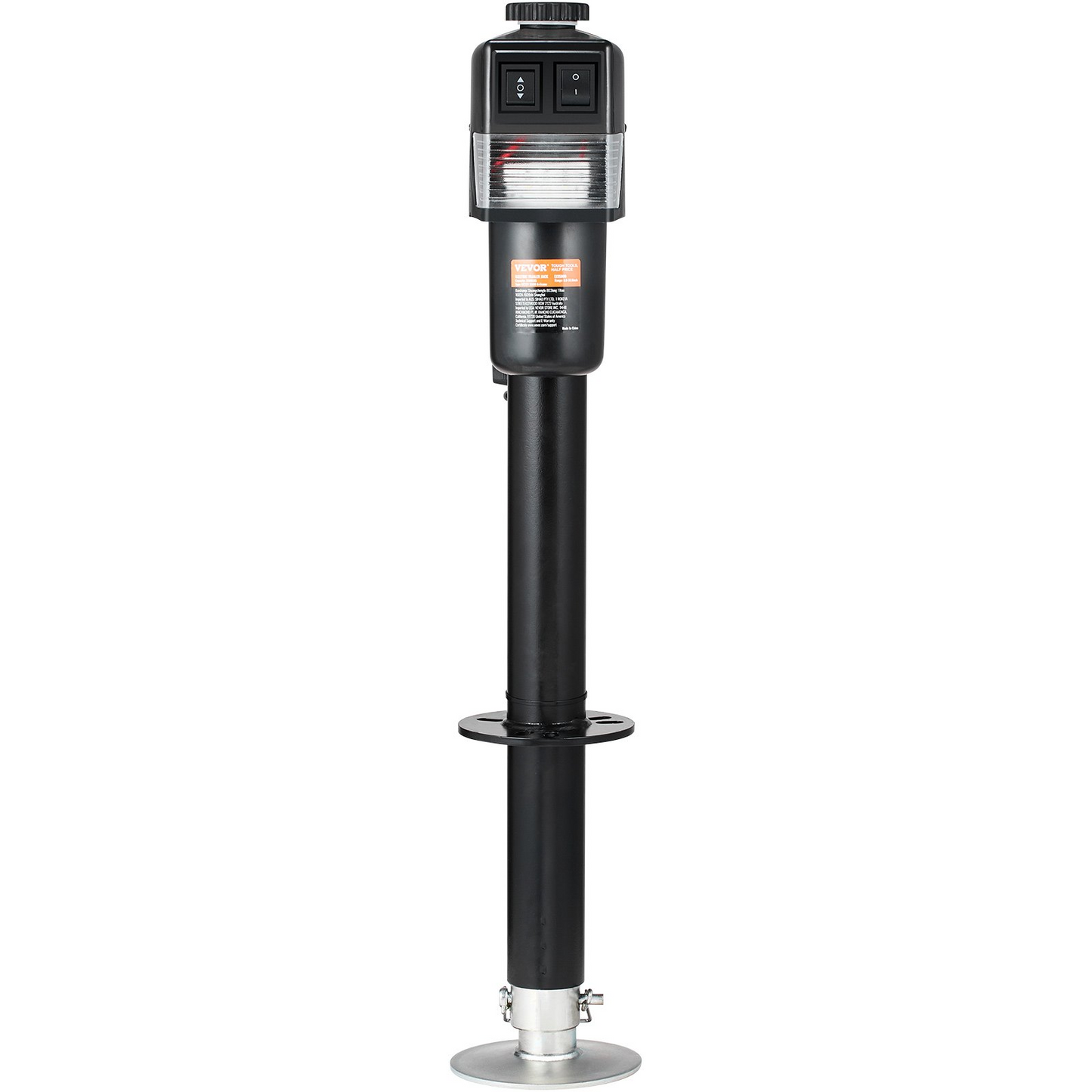 VEVOR Electric Trailer Jack, Power Tongue Jack Weight Capacity 3500 lbs, 9.84"-33.85" Electric Tongue Jack with Waterproof Cover for Lifting RV Trailer, Horse Trailer, Utility Trailer, Yacht Trailer