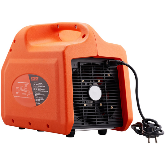 VEVOR Portable 3/4 HP Refrigerant Recovery Machine - AC Recovery Machine with High Pressure Protection 120V 60Hz Recovery Machine HVAC for Vapor Liquid Refrigerant, Car Air Conditioning