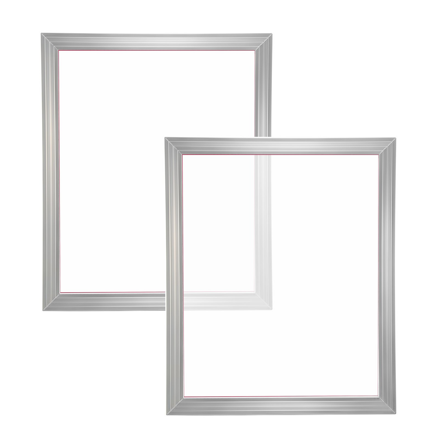 VEVOR Screen Printing Kit, 2 Pieces Aluminum Silk Screen Printing Frames, 20x24inch Silk Screen Printing Frame with 160 Count Mesh, High Tension Nylon Mesh and Sealing Tape for T-shirts DIY Printing