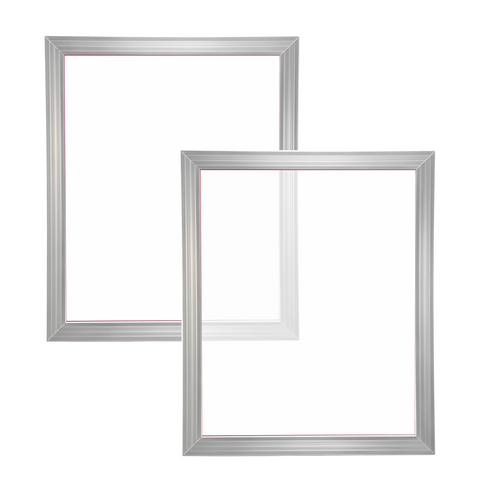 VEVOR Screen Printing Kit, 2 Pieces Aluminum Silk Screen Printing Frames, 20x24inch Silk Screen Printing Frame with 160 Count Mesh, High Tension Nylon Mesh and Sealing Tape for T-shirts DIY Printing