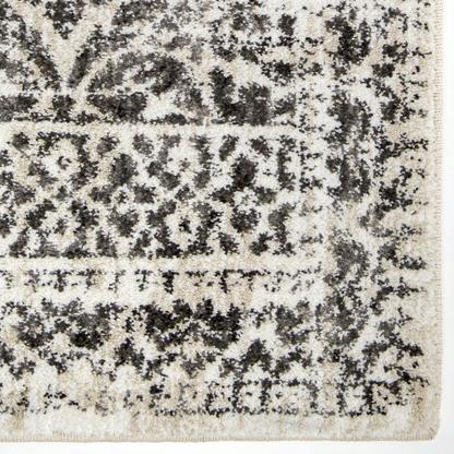 Adagio Paisley Points White (5'1" x 7'6")