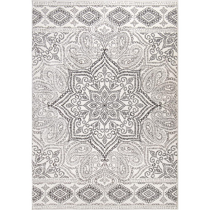 Adagio Paisley Points White (5'1" x 7'6")