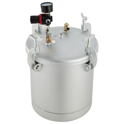 VEVOR Paint Tank 10L Pressure Pot Paint Sprayer 2.5 Gallon Pressure Spray Gun Regulator (10L 1.5mm)