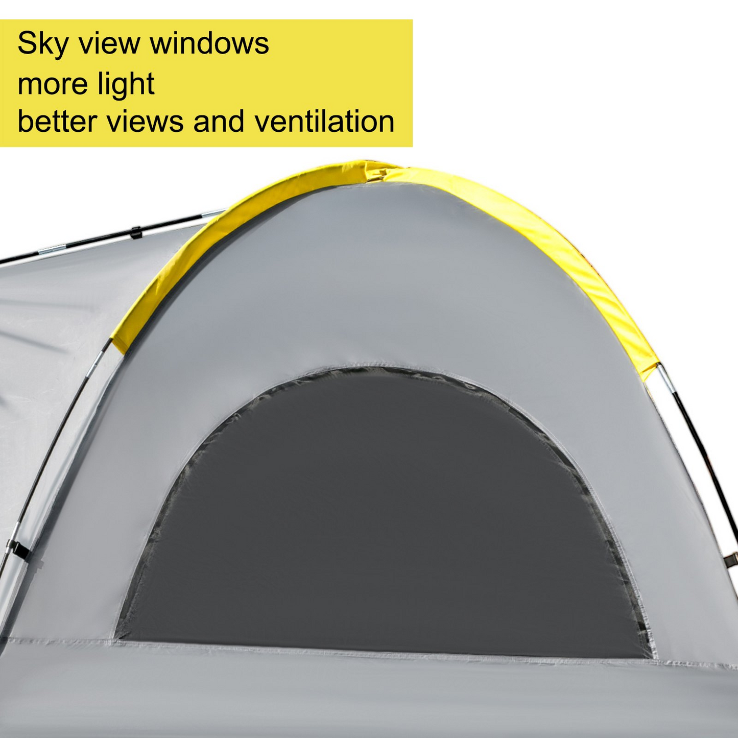 VEVOR Truck Tent 6.5 ft, Truck Bed Tent, Pickup Tent for Full Size Truck, Waterproof Truck Camper, 2-Person Sleeping Capacity, 2 Mesh Windows, Easy to Setup Truck Tents for Camping, Hiking, Fishing