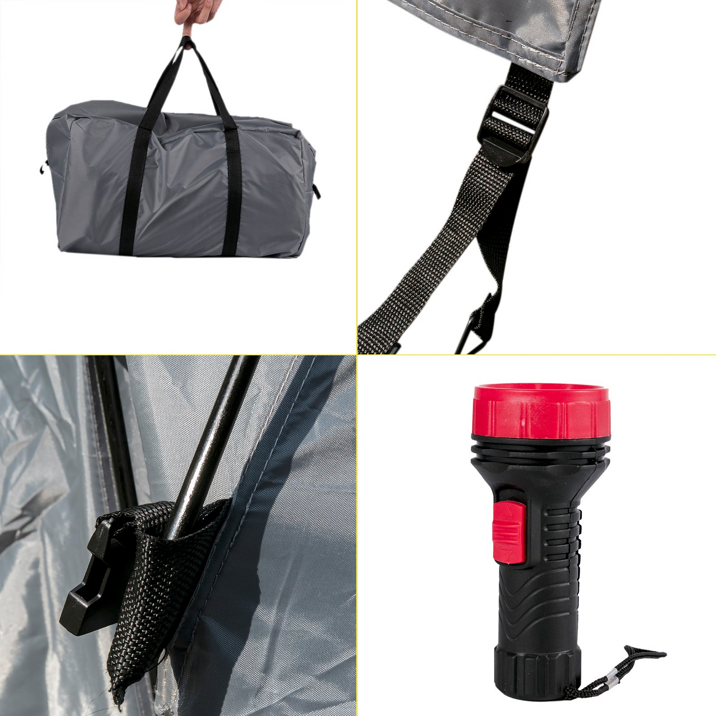 VEVOR Truck Tent 8.5 ft,Pickup Tent for Full Size Truck, Waterproof Truck Camper, 2-Person Sleeping Capacity, 2 Mesh Windows, Easy to Setup Truck Tents for Camping, Hiking, Fishing