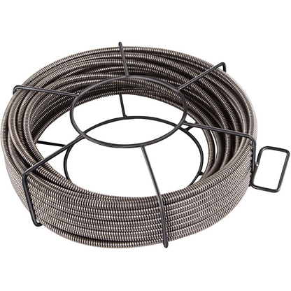 Drain Cable Sewer Cable 75ft 1/2in Drain Cleaning Cable Auger Snake Pipe