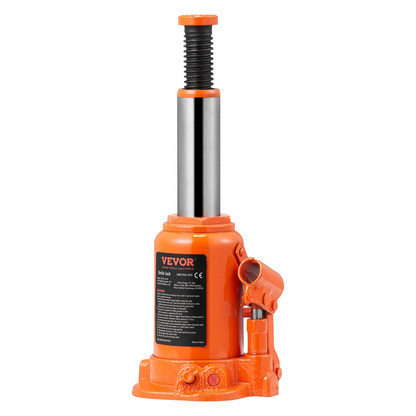 VEVOR Hydraulic Bottle Jack, 12 Ton/24000 LBS All Welded Bottle Jack, 7.5-14 inch Lifting Range, with 3-section Long Handle, for Car, Pickup Truck, Truck, RV, Auto Repair, Industrial Engineering