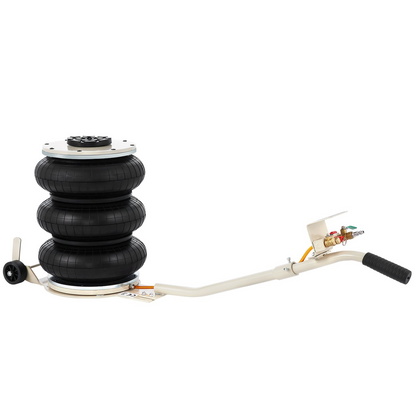 VEVOR Pneumatic Jack, 5 Ton/11023 lbs Triple Bag Air Jack, Lifting Height 6.3-15.75 Inch, Inflatable Car Jack with Long Handle, Lifter Pneumatic Air Jack for Garage Car Lifting Repair