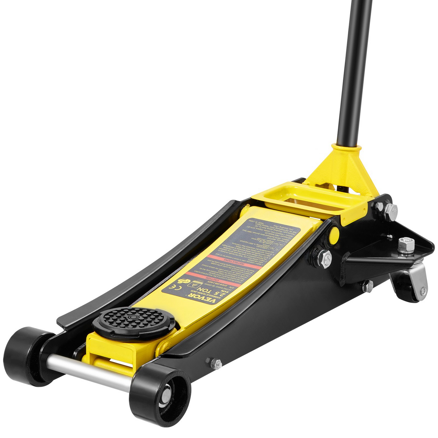 VEVOR Low Profile Floor Jack 2.5 Ton Heavy Duty Steel Dual Piston