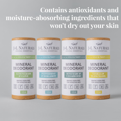 Mineral (Baking Soda-Free) Deodorant Bundle ($56 Value)