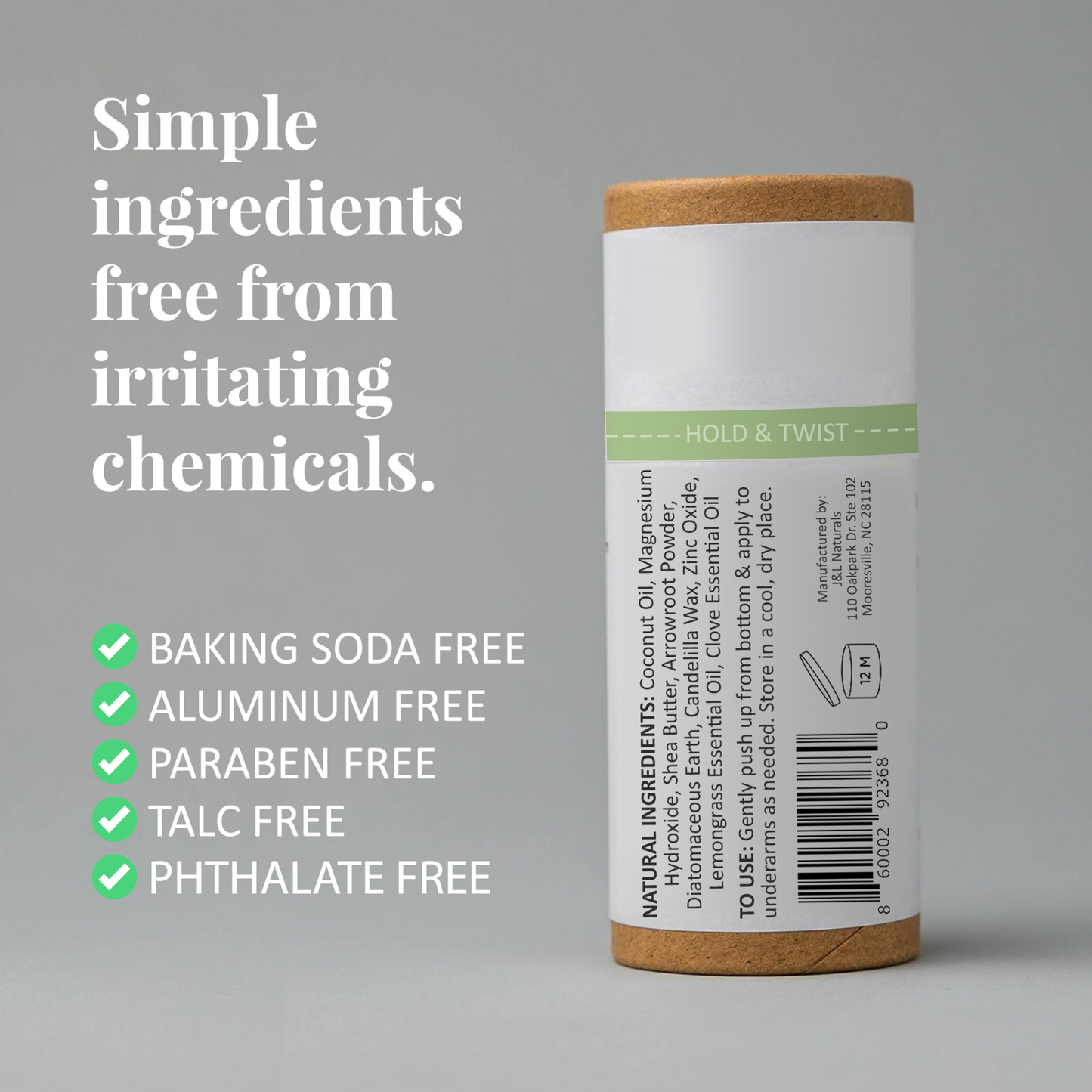 Mineral (Baking Soda-Free) Deodorant Bundle ($56 Value)