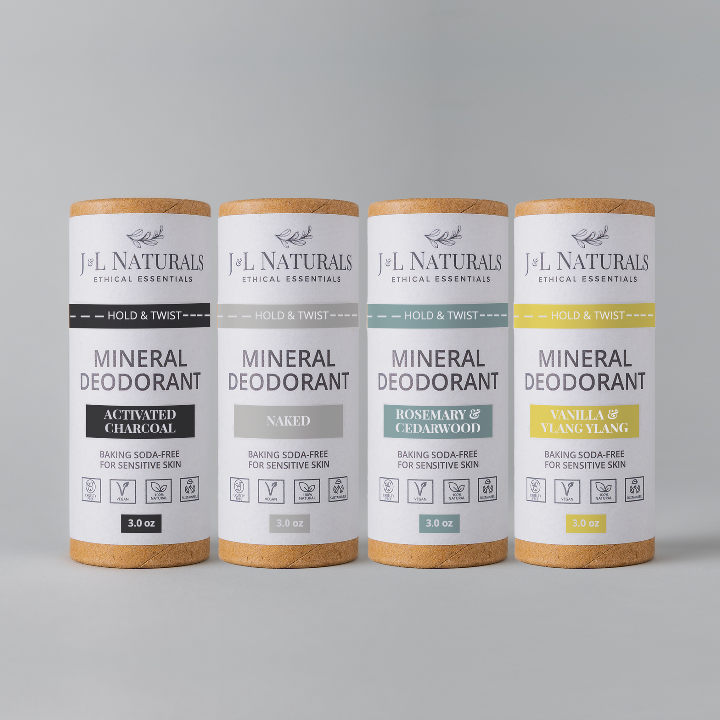 Mineral (Baking Soda-Free) Deodorant Bundle ($56 Value)