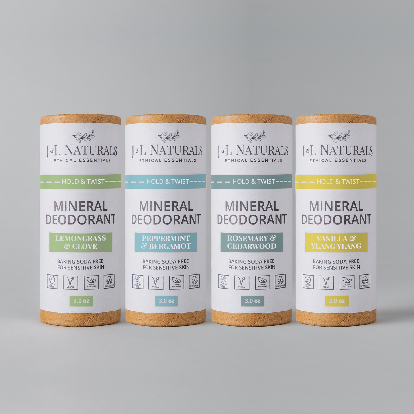Mineral (Baking Soda-Free) Deodorant Bundle ($56 Value)