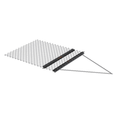 VEVOR Drag Harrow, 4' x 5' ATV Chain Harrow, Q235 Steel UTV Tractor Attachments Field Drag Mat for Landscape Leveling or Sod Prepping, Towable Harrow Rake Grader for Gravel Driveway, Farm, Field