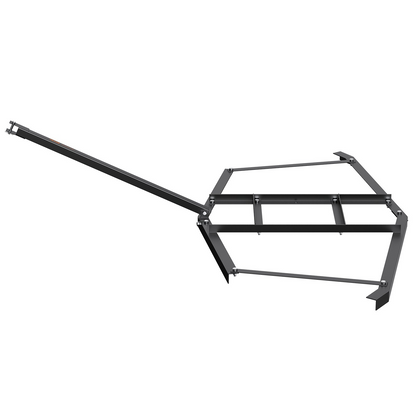 VEVOR Driveway Drag, 76.57" Width Tow Behind Drag Harrow, Q235 Steel Driveway Grader with Adjustable Bars, Support up to 50 lbs, Driveway Tractor Harrow for ATVs, UTVs, Garden Lawn Tractors