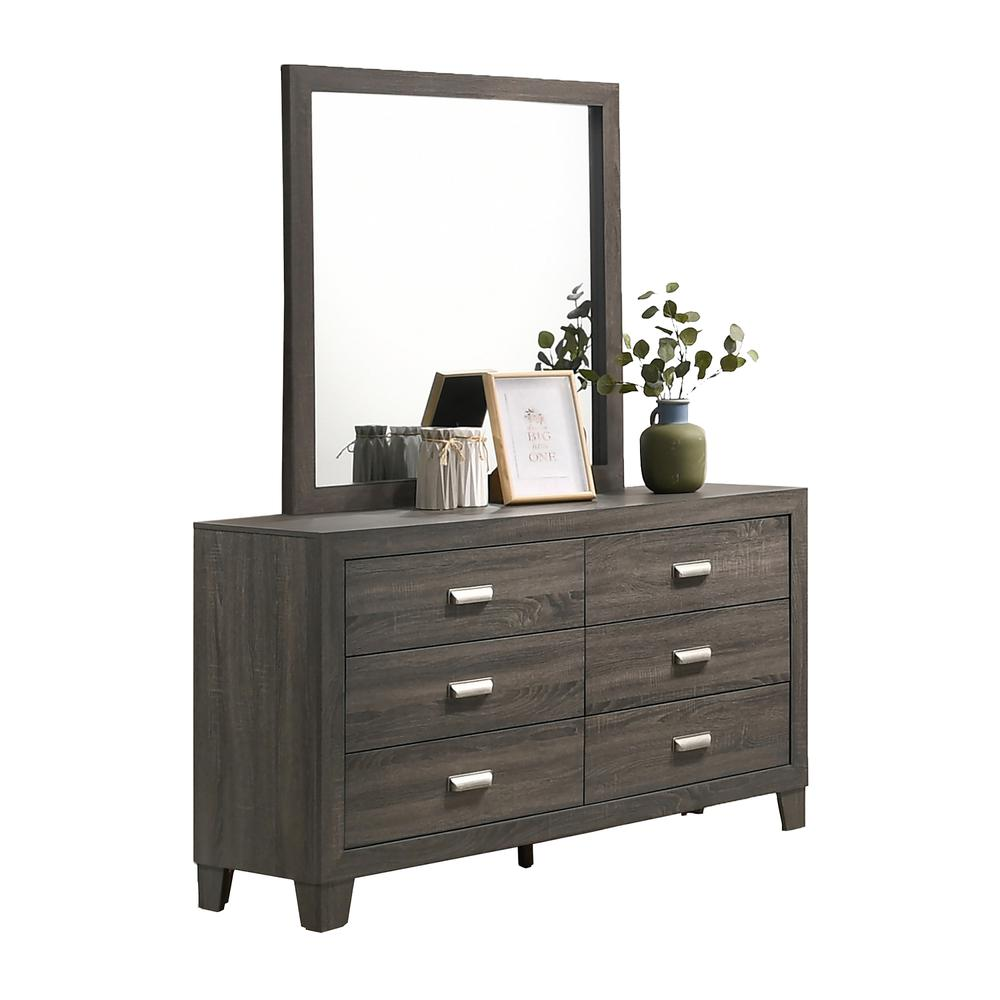 Anastasia 6 Piece Bedroom Set, Eastern King