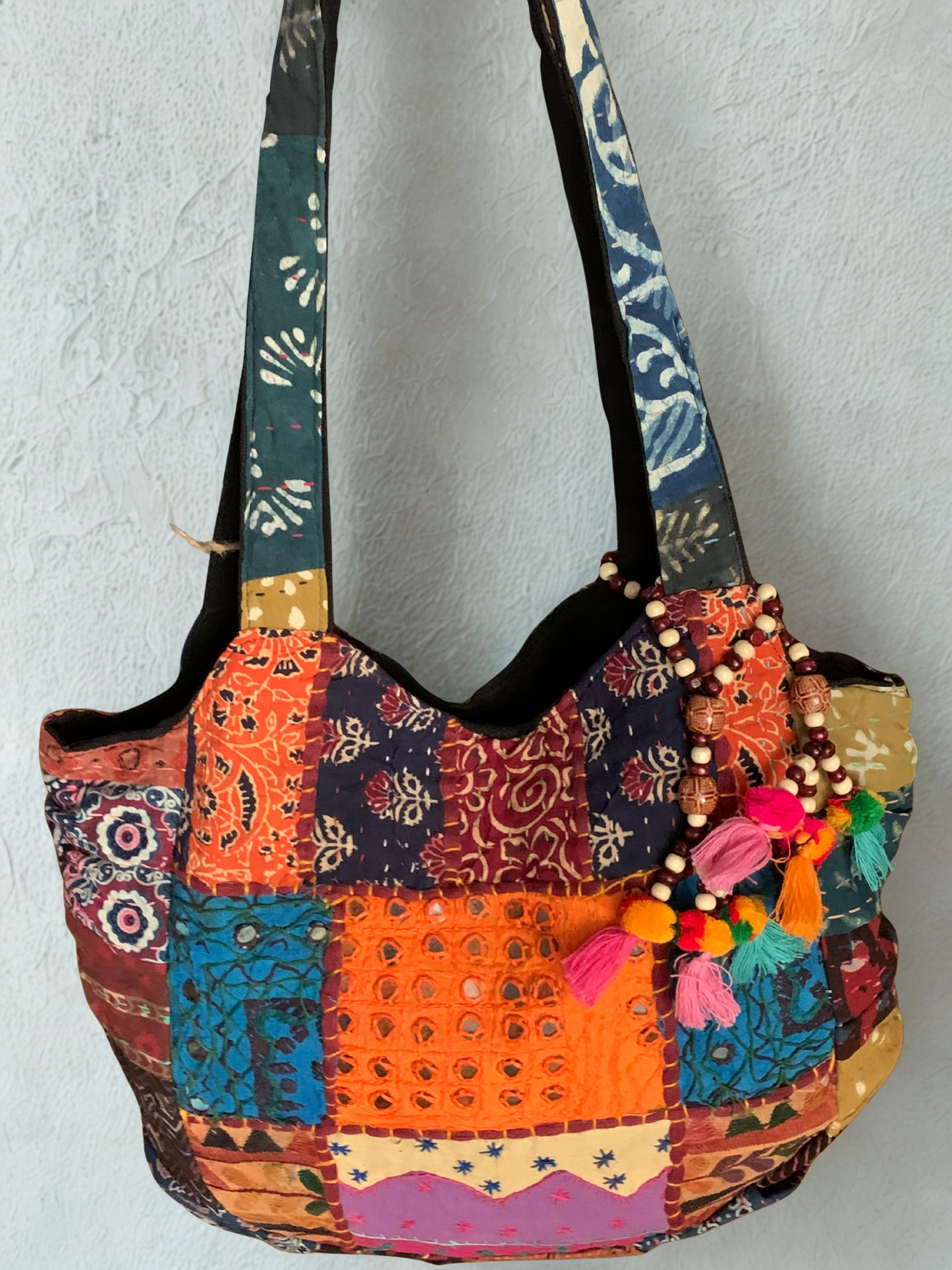Handcrafted Tribal Cotton Shoulder Bag – Elegance (PK - 5)