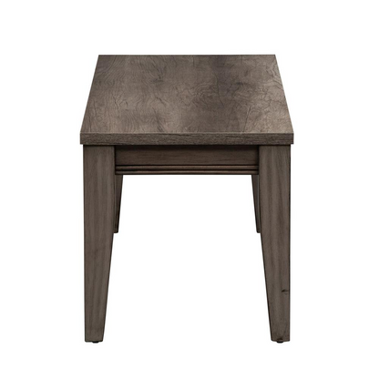 Tanners Creek Bench, W44 x D18 x H18, Medium Gray