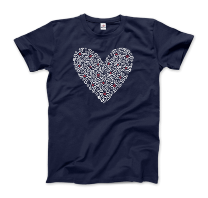 Heart Of Men - Icon Series Street Art T-Shirt