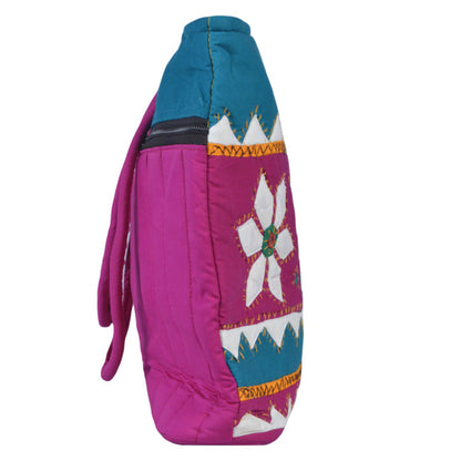Handmade Banjara Rangeela Shoulder Bag Purple & Violet