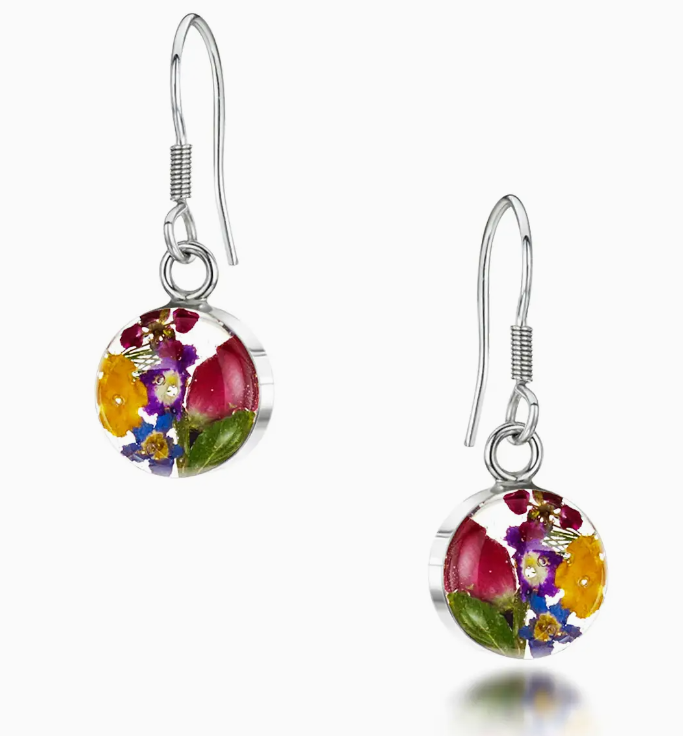 Sterling Silver Jewelry - Made with Real Flowers (Case: 12 Pcs)