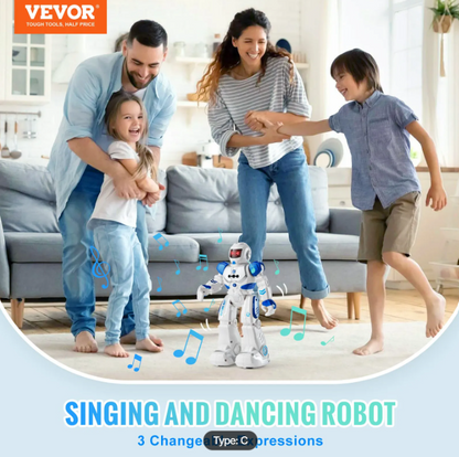 RC Robot Toys for Kids, Gesture Sensing Programmable Remote Control Smart Robot, Interactive Walking Singing Dancing Robot for Age 3 4 5 6 7 8 10 12 Year Old Boys Girls Birthday Gift Present