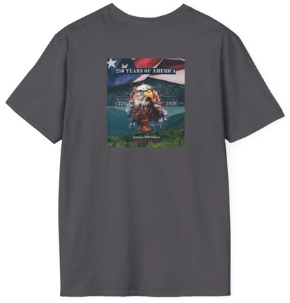 America 250 Edition T-Shirt | Soft Cotton Classic Fit Tee (Unisex)