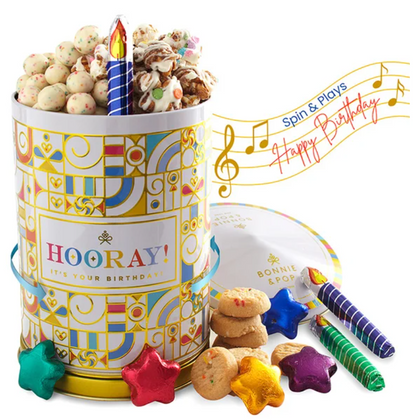 Happy Birthday Musical Tin